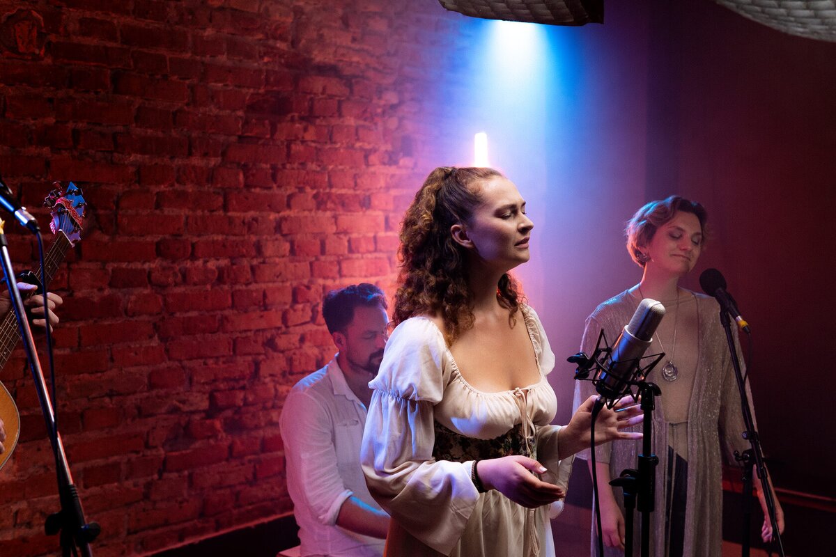 Musicians during a Perfaratar Music Lab exchange