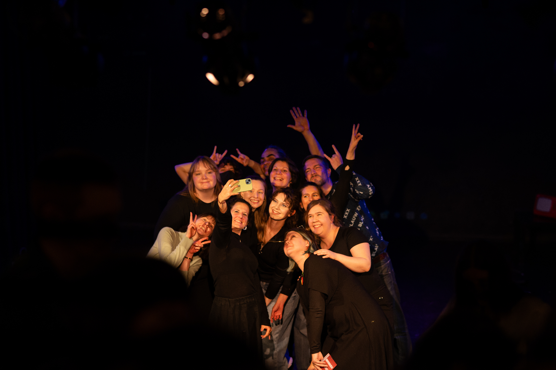 Participants at a CreateCulture program event