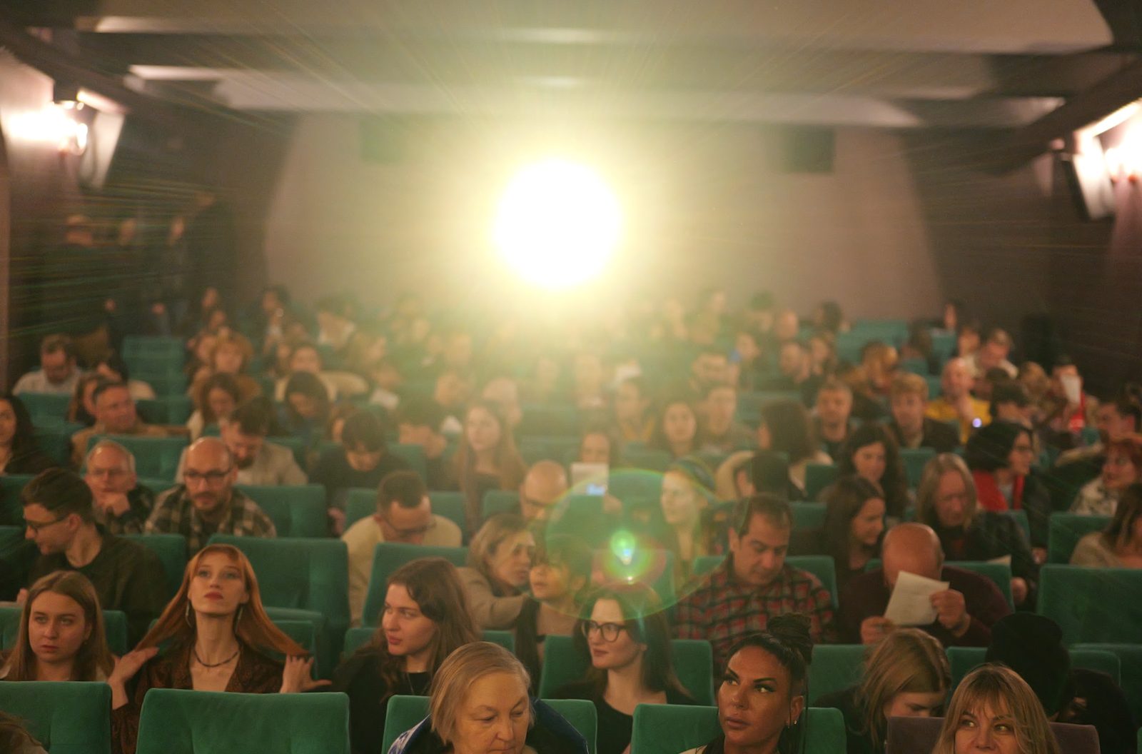 Full cinema audience at the 48 Hour Film Project screening